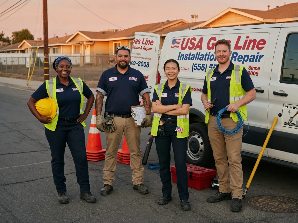 Gas Line Installation company in Linden, NC